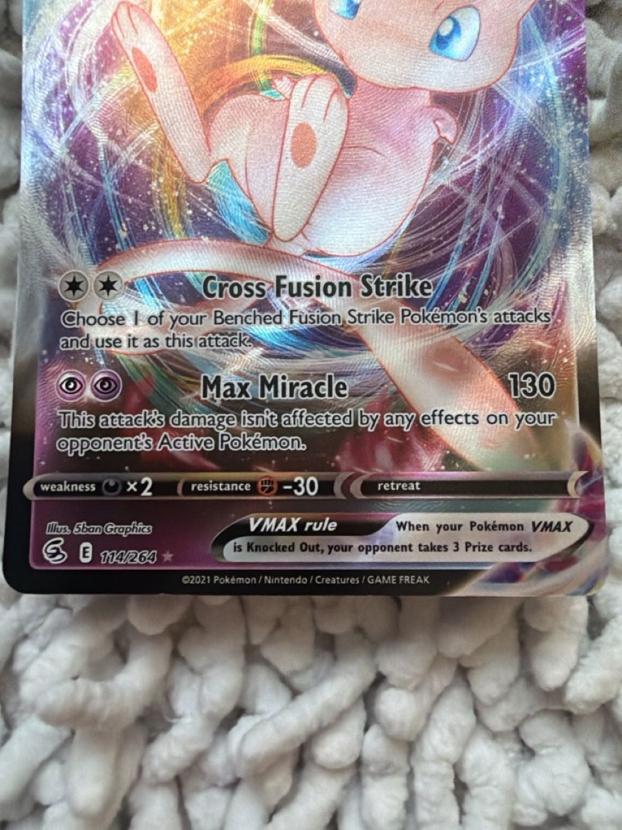 Pokémon Carte collezionabili: Pokemon Karte, Mew VMAX – Nuovo (secondo la descrizione) da Jona venduto da Mister_N0 1