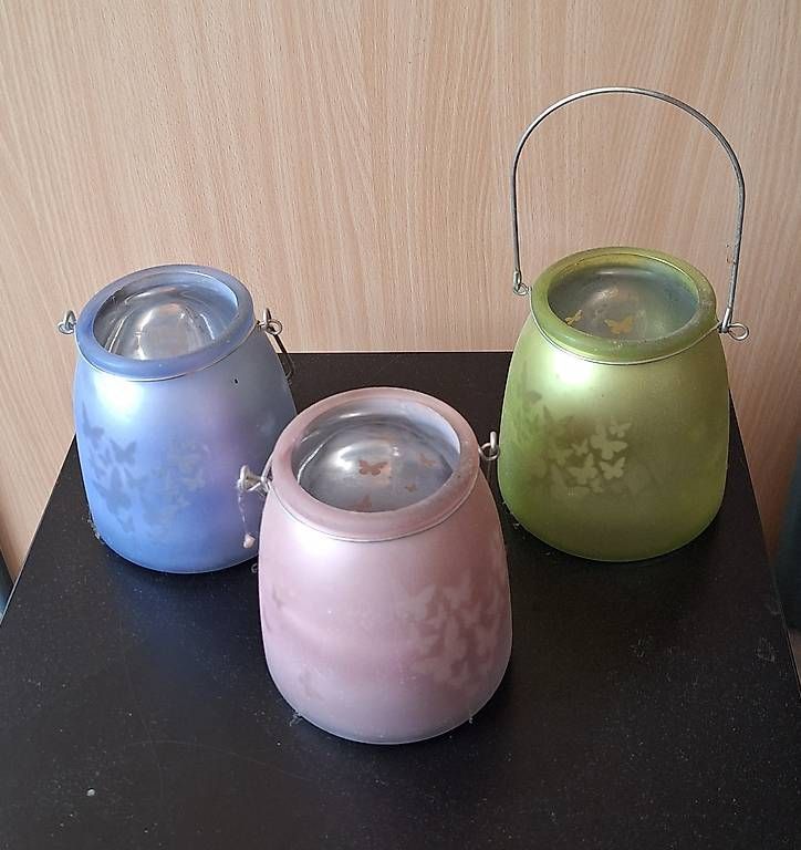 Sonstige Dekorationen & Accessoires: 3 Windlichter (Set) – Gebraucht aus Balzers von Loona7