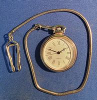 Taschenuhr mit Kette Quartz guter Zustand