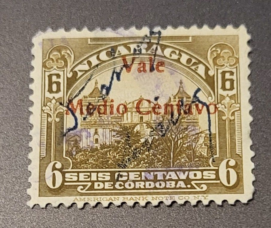 Tutti i francobolli: Nicaragua 1936 briefmarke – Usato da St Gallen venduto da Stampsalshobby