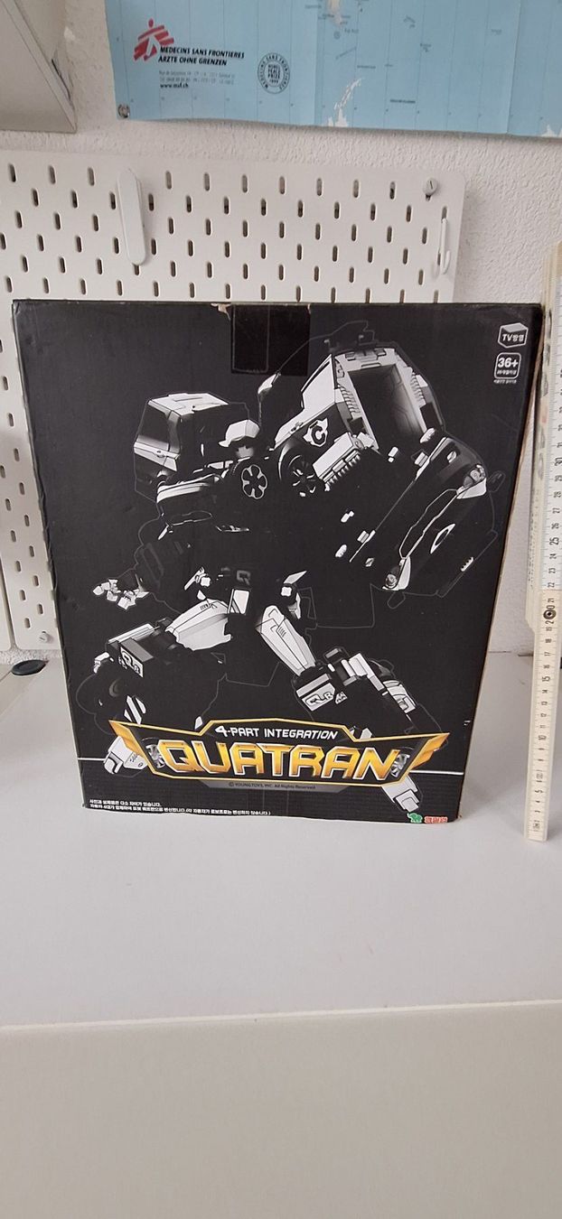 Spielzeuge: Transformer TOBOT Quatran 4-Part Integration, 35cm hoch neu! – Neu und originalverpackt aus Mellingen von Edson58 1