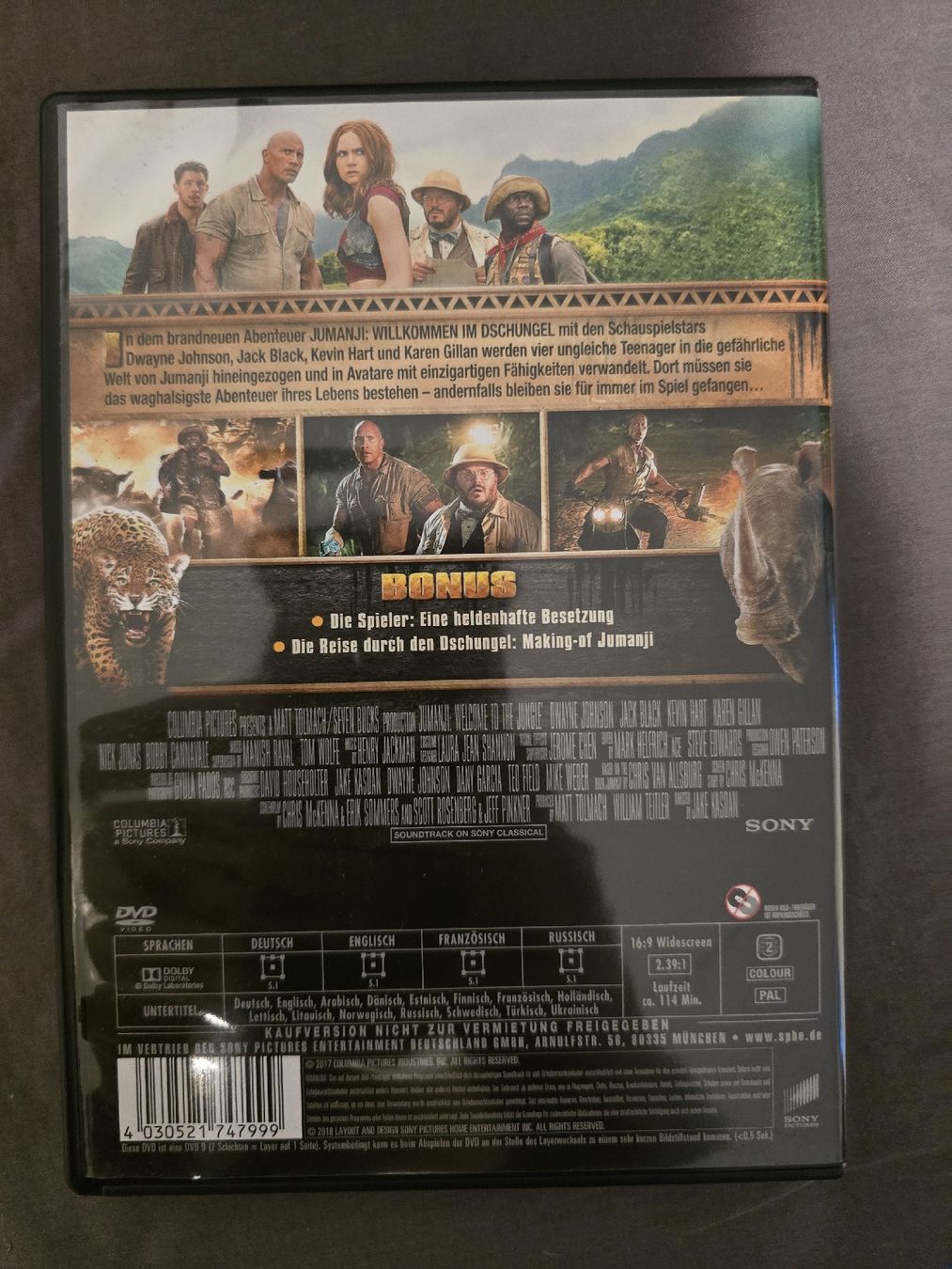 Tutti i DVDs: DVD - Jumanji – Usato da Zug venduto da nic_wlj8 1