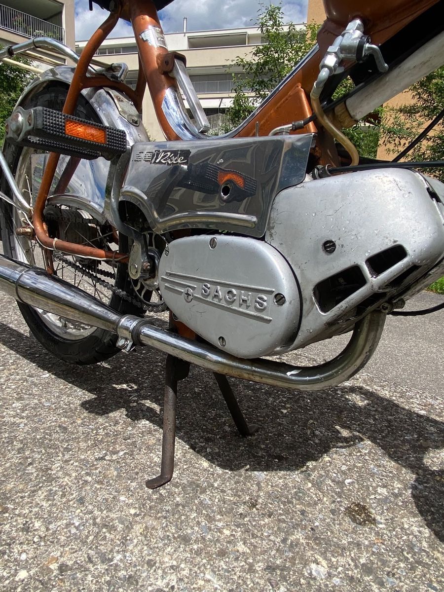 Sachs Ciclomotori: Sachs Rixe 503 im Originalzustand ab1.-! – Difettoso da Chur venduto da GC190 6