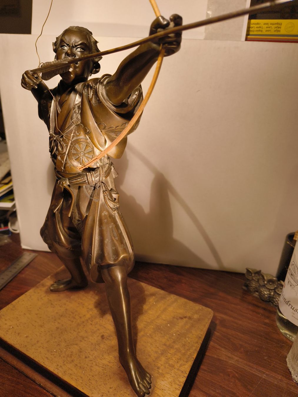 Sculture & Statue: Antiker Samurai Broze Figur Japan – Difettoso da stettlen venduto da VintageBern_ch 3