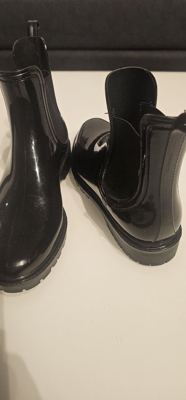 Scarpe da donna: Schwarze Stiefeletten, Grösse 41 – Nuovo (secondo la descrizione) da Azmoos venduto da Jadejo 2