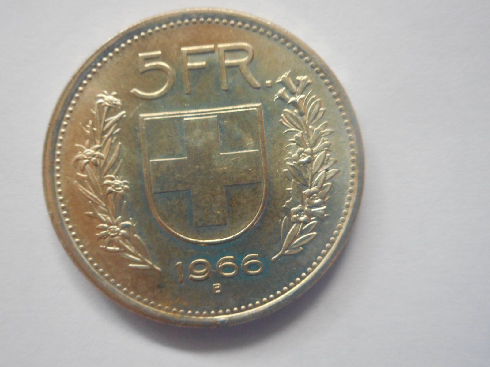 Tutti le monete: 5 Fr. 1966 silber  unz – Nuovo (secondo la descrizione) da Kriegstetten venduto da pizlad2010