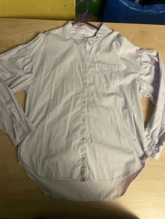H&M Bluse, Gr. 164, Fliederfarben, Top Zustand für Frühling
