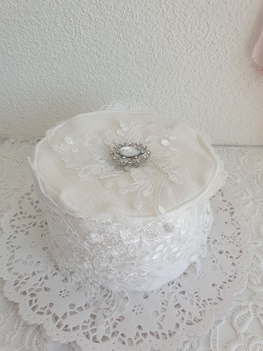 Alle Dekorationen: Haube Abdeckung WC-Rollen Shabby Chic Rollenhalter Spitze – Neu und originalverpackt aus Gossau ZH von Goes05 4