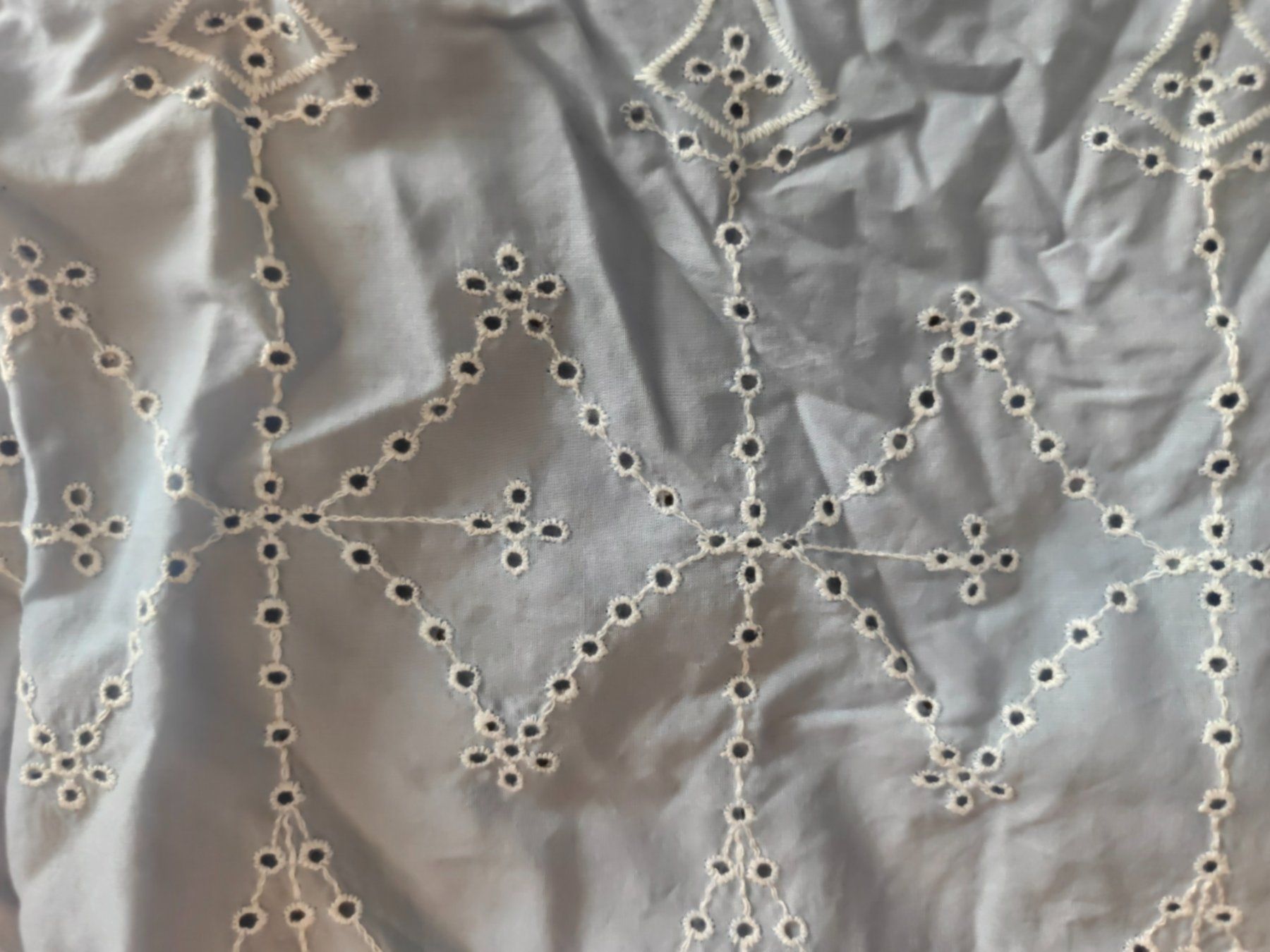 Tom Tailor Tops: Tom Tailor Bluse Broderie Hellblau, Gr. 38 – Gebraucht aus Hedingen von muse10 2