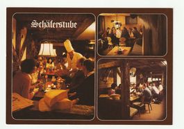 Postkarte Zermatt Schäferstube, Romantik Hotel Julen