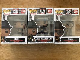 Run DMC Pop! Rocks Vinyl Figuren Komplett Set, Selten!