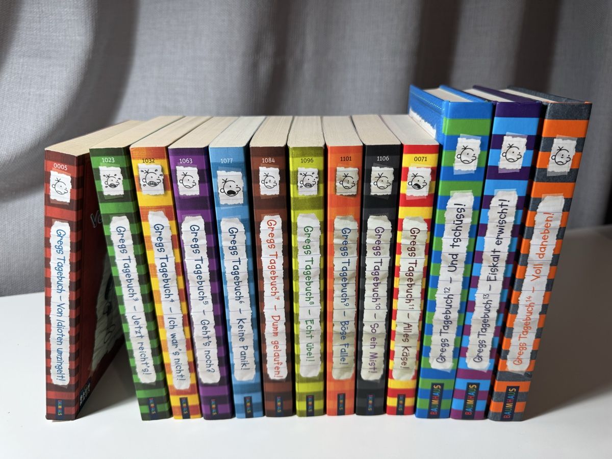 Bücher: Gregs Tagebuch: Collectionset 1 und 3-14 – Neu (gemäss Beschreibung) aus Rorschach von maz_tll5