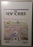 Bild; The New Yorker, 91x121 mit Aluminium-Glasrahmen