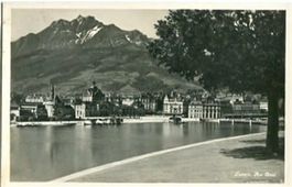 Luzern, am Quai