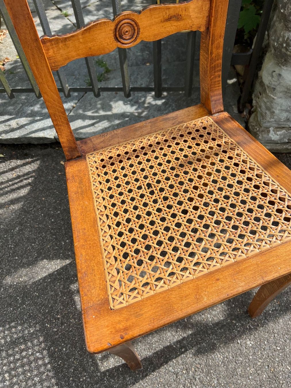 Sedie: Biedermeier Stuhl antik restauriert um 1880 – Usato da Ostermundigen venduto da mapa9 1