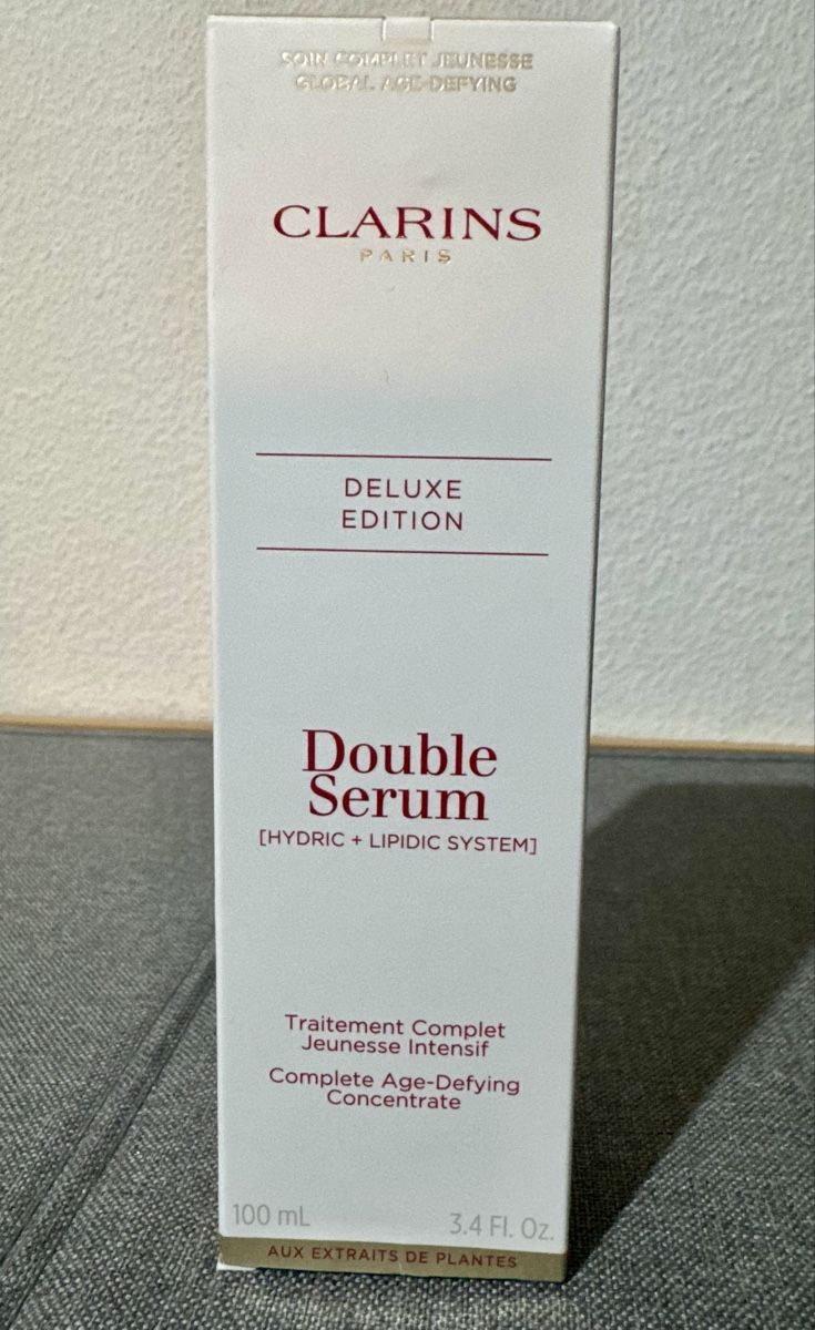 Clarins Cura del viso: Clarins Double serum 100ml – Nuovo e nell'imballaggio originale da Genève venduto da ribes_rubrum