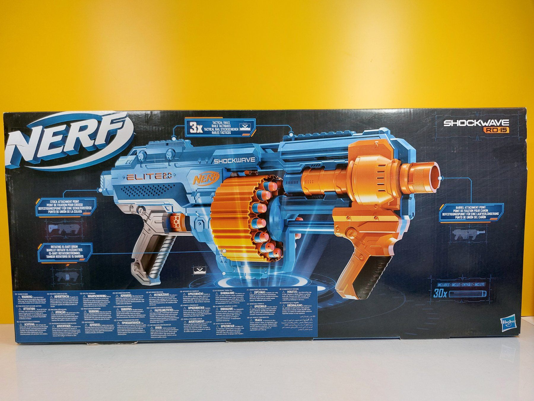 Nerf Giocattoli: Nerf Elite 2.0 Shockwave RD-15 NEU – Nuovo e nell'imballaggio originale da St.Gallen venduto da TinasBauundSpiel 4