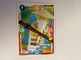 Carte Ninjago - Maitre Wu Fort - Lego - Etat impeccable!