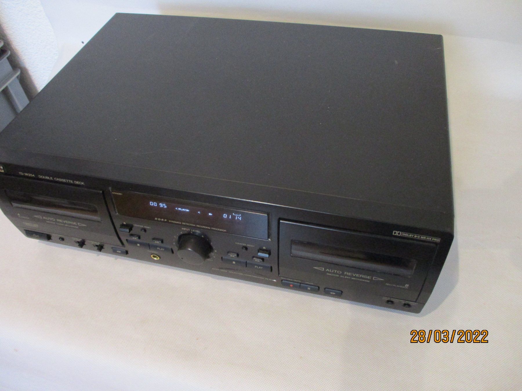 JVC Registratori: JVC TD-W254 Doppel Kassettendeck – Usato da Liestal venduto da Disc-Point 9