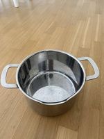4L Stainless Steel Pot with Glass Draining Lid