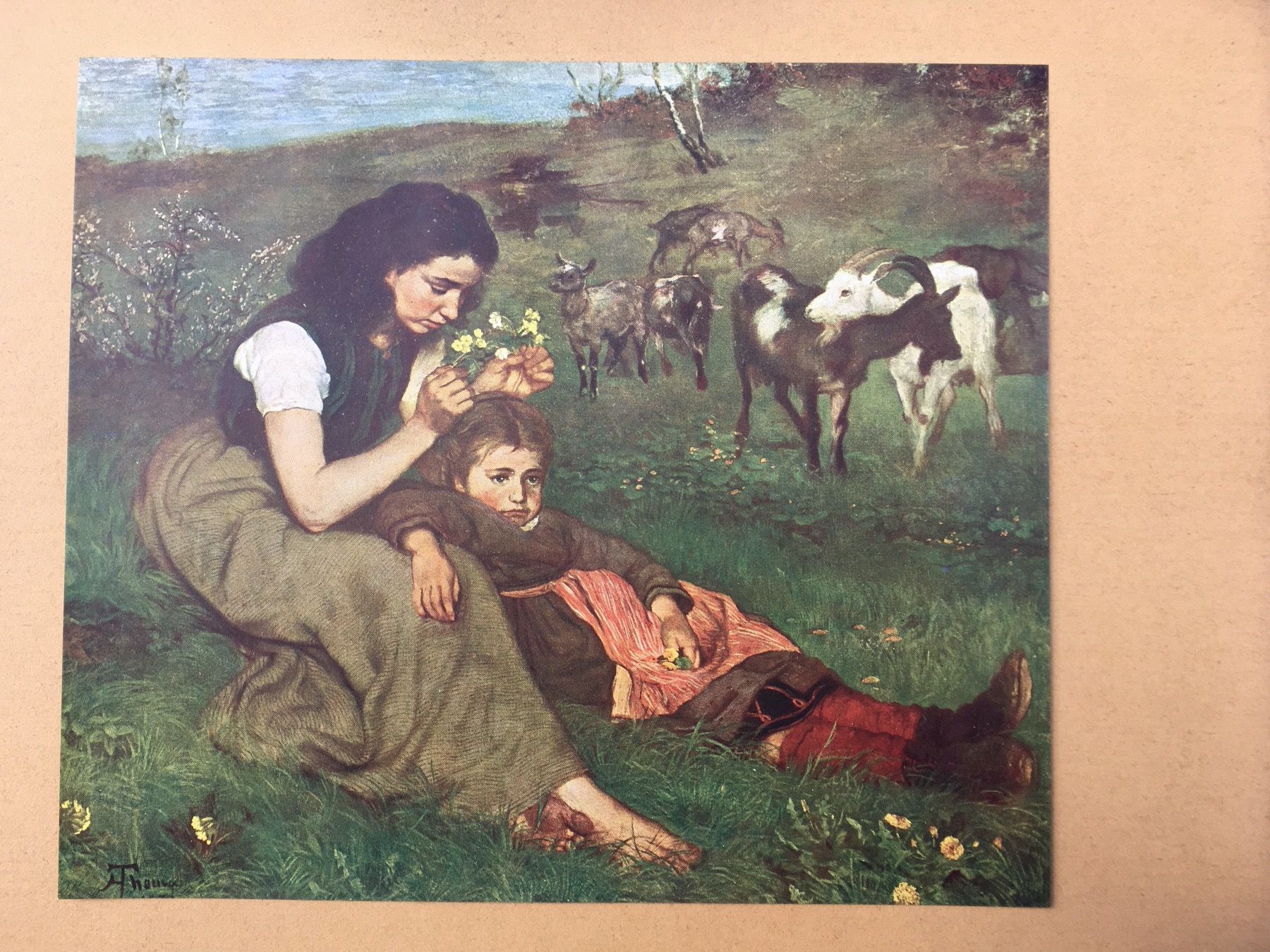 Poster & Bilder: altes Bild, Druck – Gebraucht aus Rheineck von emma.gut 1