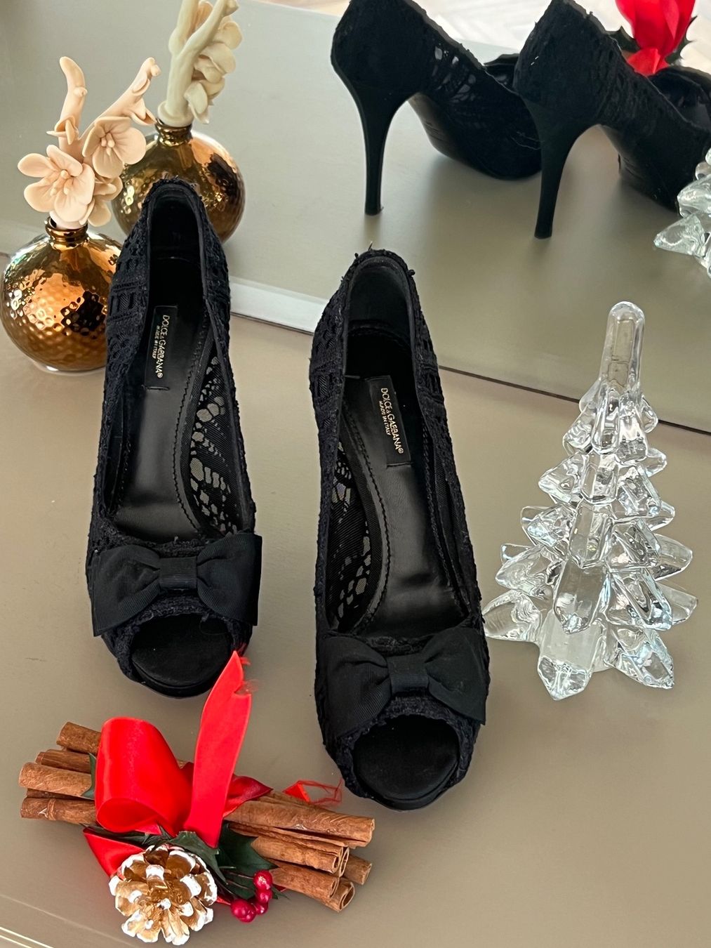 Dolce & Gabbana Scarpe da donna: Escarpins Dolce et Gabbana noires taille 38 – Nuovo (secondo la descrizione) da Lausanne venduto da Flo1006 4