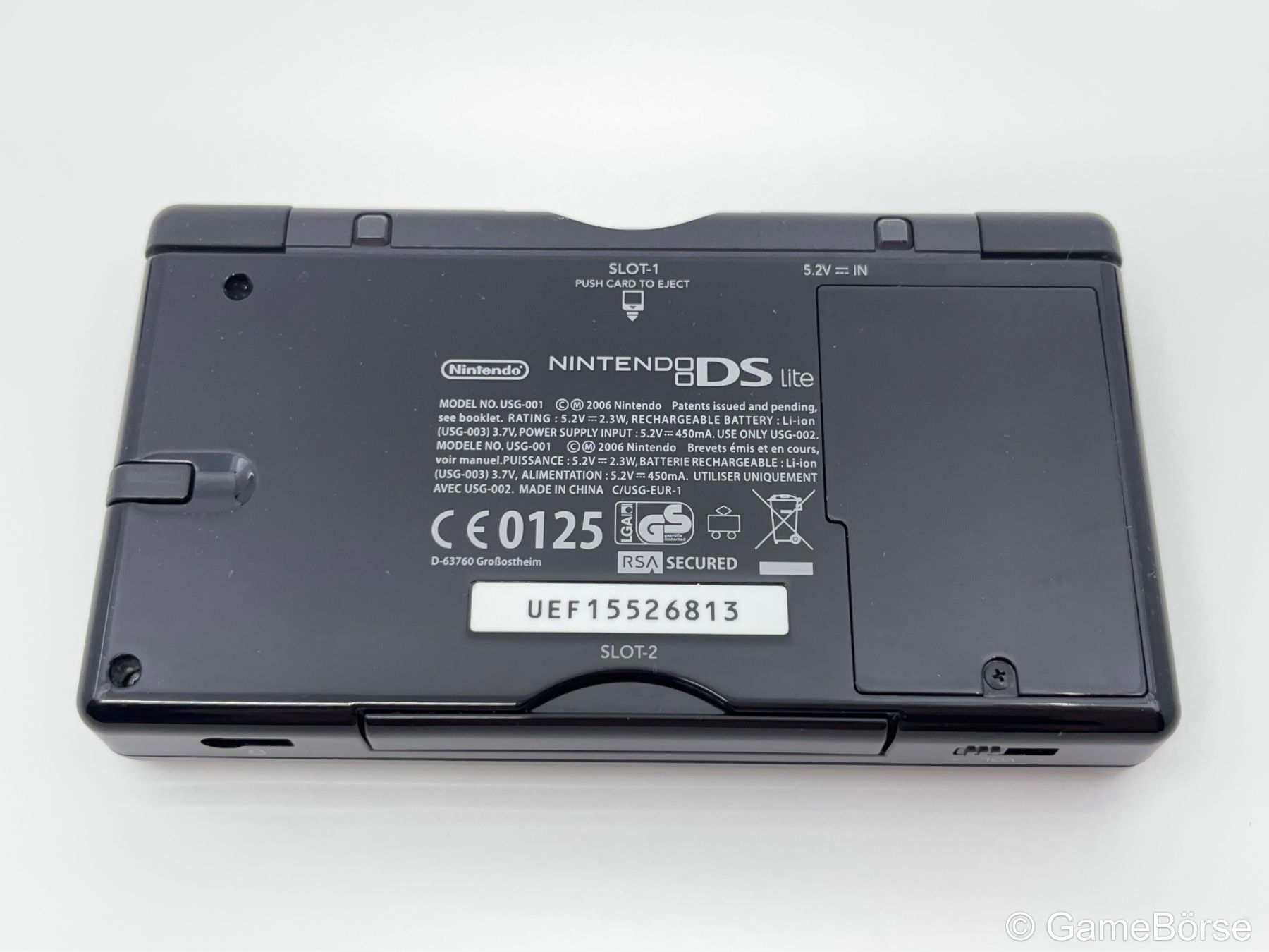 Nintendo Console: Nintendo DS Lite Schwarz – Usato da Stettfurt venduto da GameBoerse 4