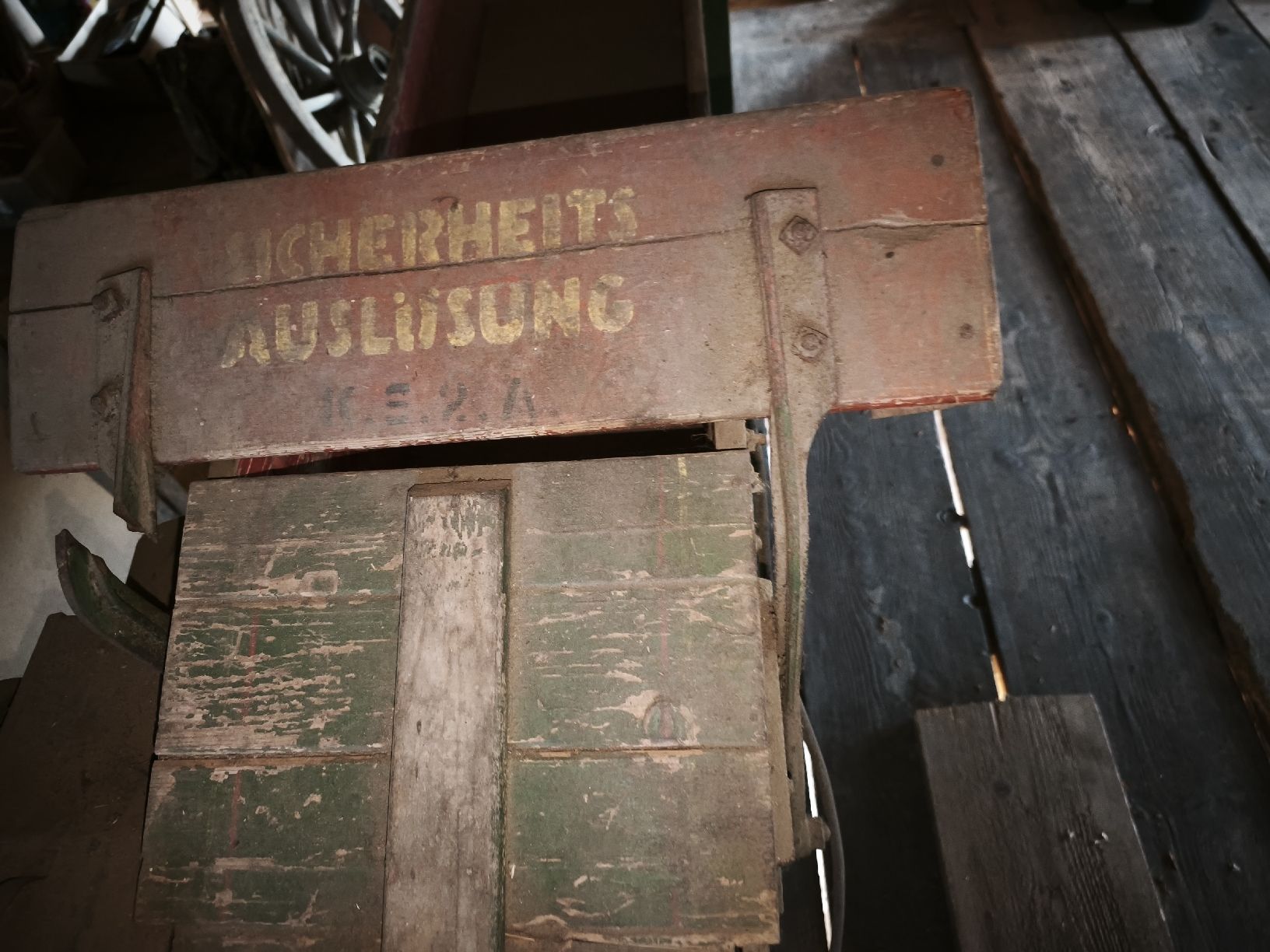 Trinciatrici: Antike Häckselmaschine – Difettoso da Schellenberg venduto da wohlfab 3