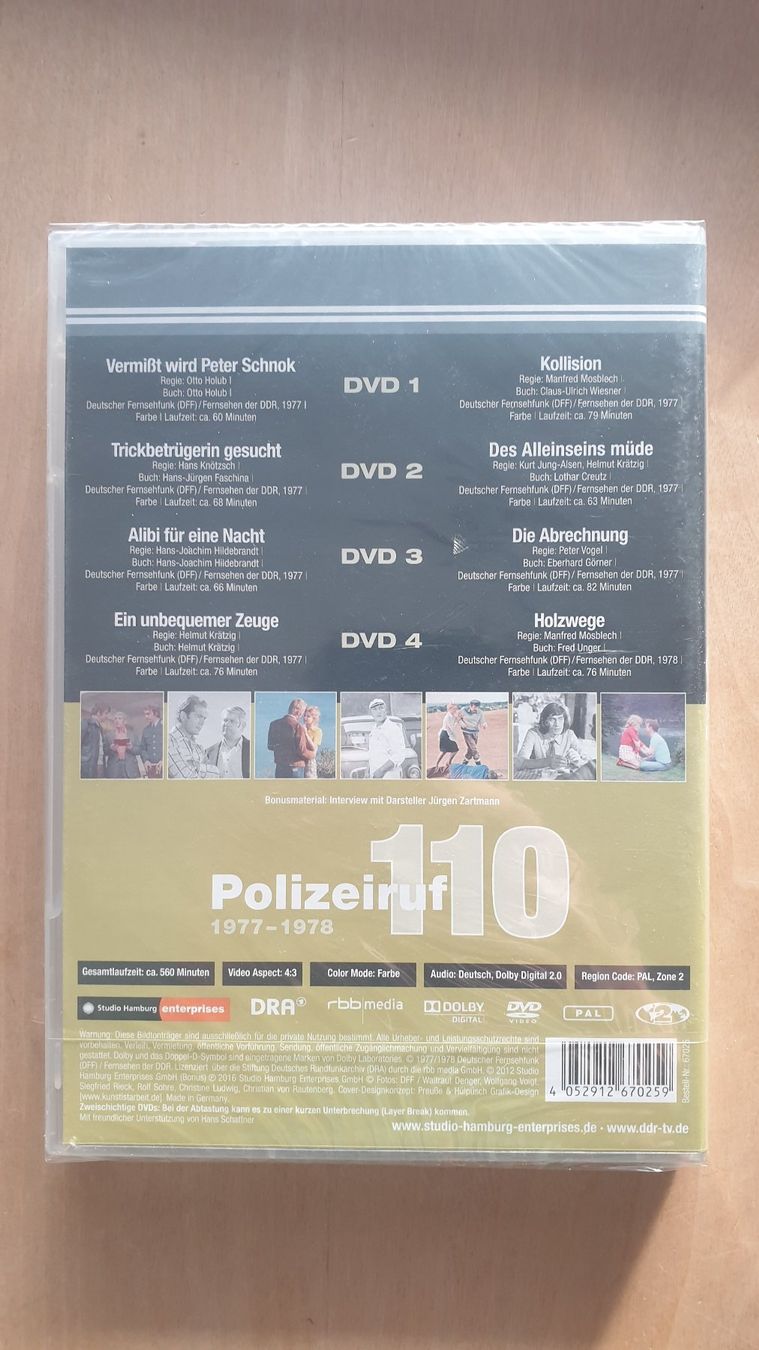 Tutti i DVDs: Polizeiruf 110 DVD Box 6 neu OVP – Nuovo e nell'imballaggio originale da Bern venduto da wil_8ktn 1