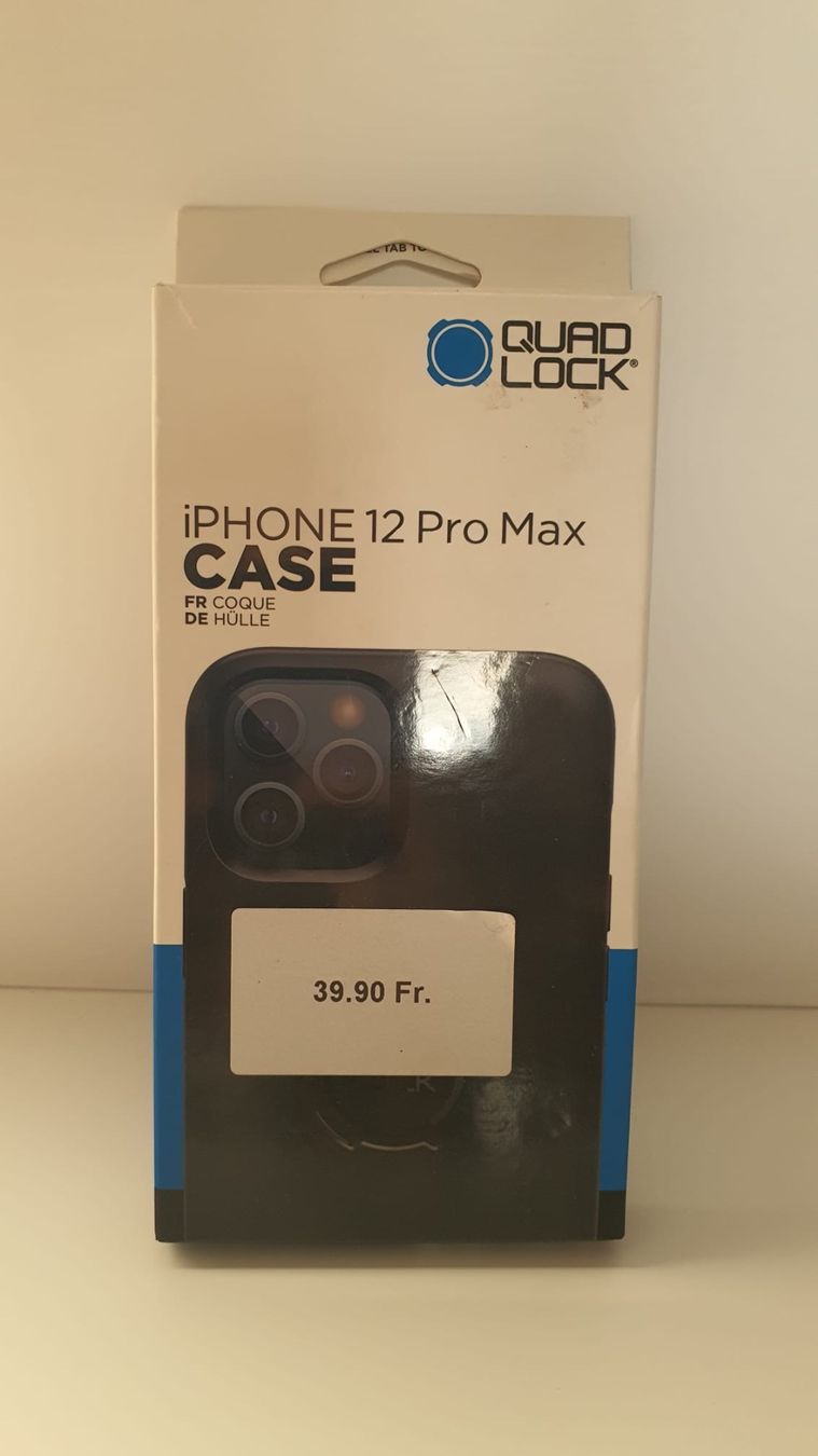 Apple Cover & Protezioni schermo: Coque Quad Lock iPhone 12 Pro Max – Nuovo e nell'imballaggio originale da La Tour-de-Peilz venduto da cod_9hq5