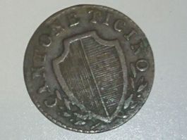 Tessin: Denari 6, 1835