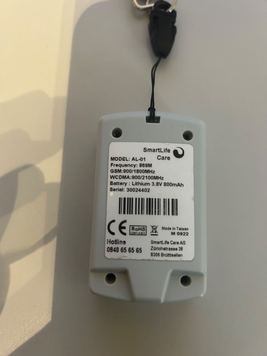 SmartLife Care Sistemi d'allarme: Notruf-System von SmartLife Care – Usato da Wängi venduto da Argon180 8