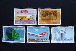 (t563) 1987: Zst.Nr. 743 - 747 **