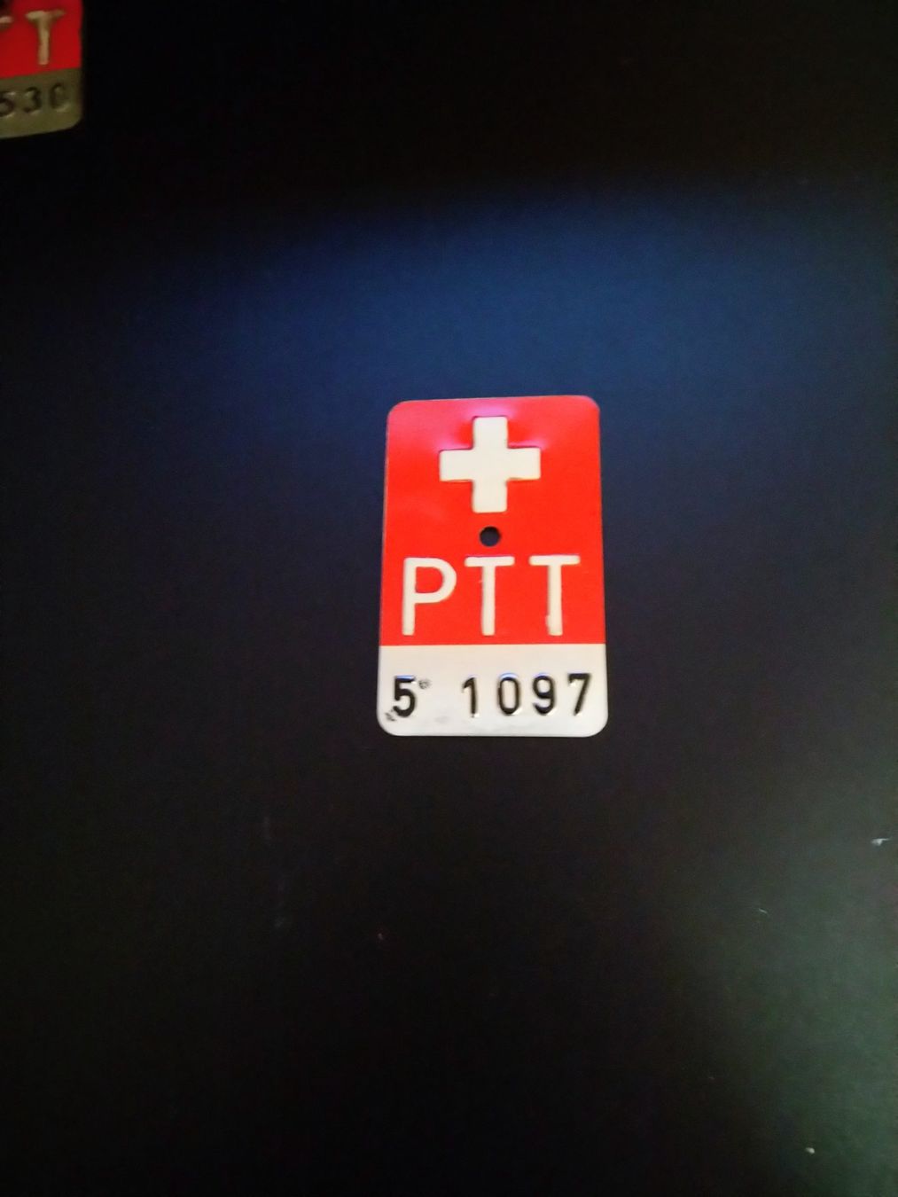 Insegne: Nummernschild PTT 5 1097 – Usato da Aegerten venduto da Rofu2