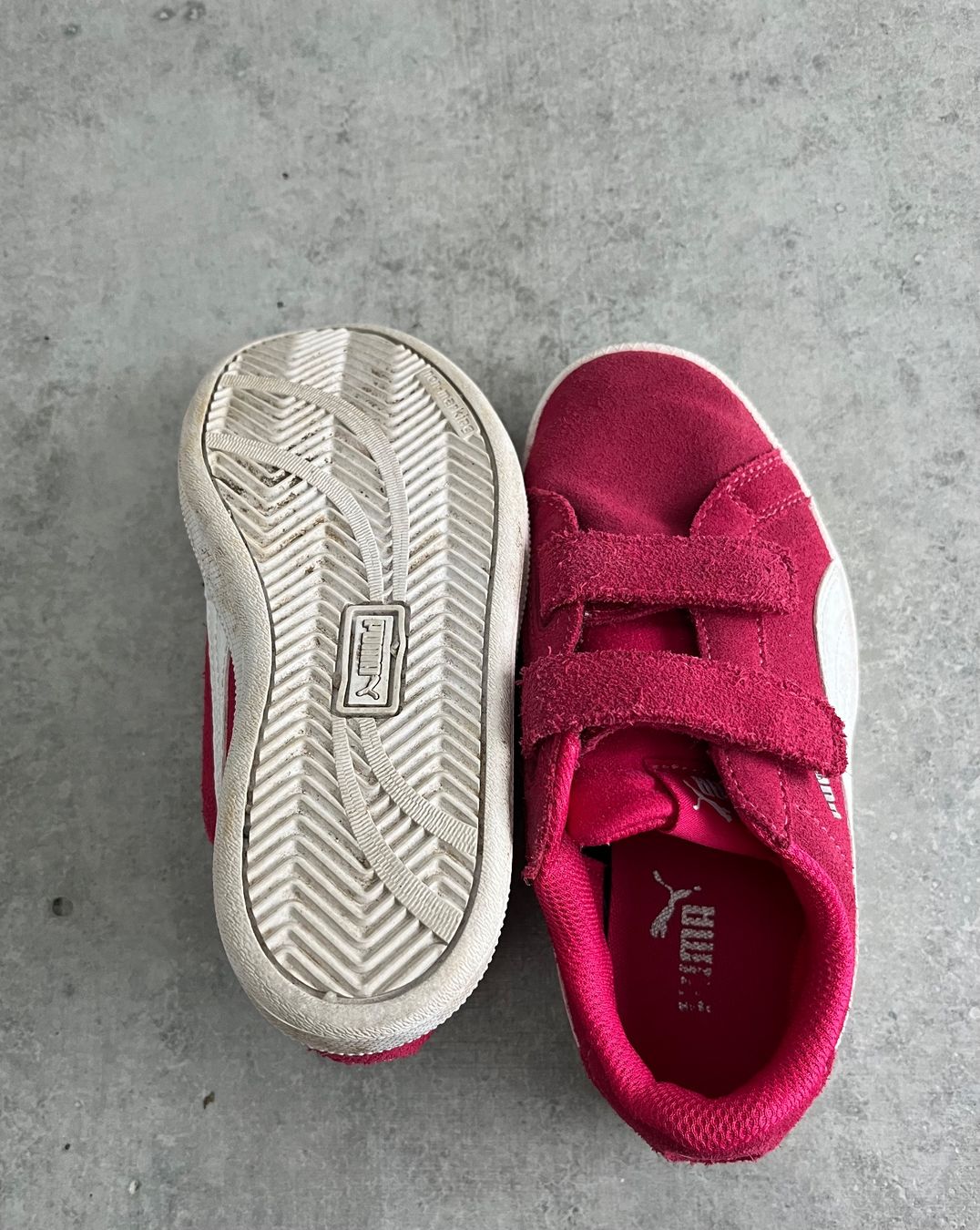Puma Scarpe per ragazzi: PUMA Sneakers Leder Gr. 30, Fuchsia – Usato da Zollikofen venduto da spunk65 4