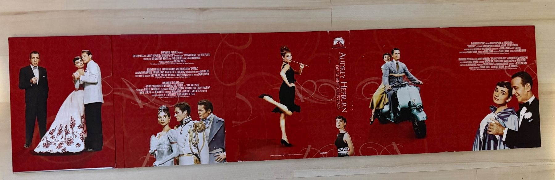 Tutti i DVDs: Audrey Hepburn Rubin Collection DVD Box – Usato da Altstätten SG venduto da sheamus 7