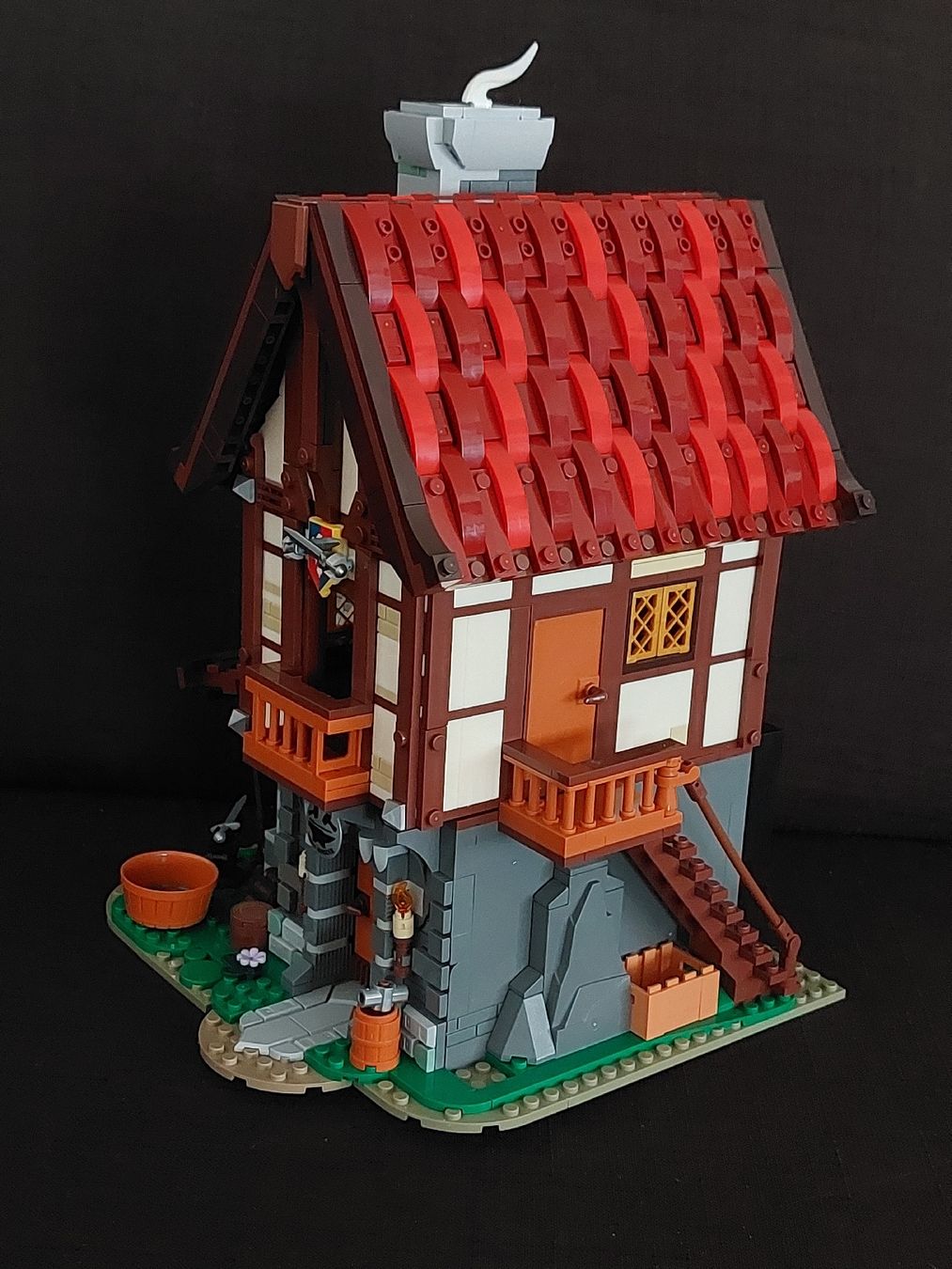 Funwhole Kit di costruzioni: Lumibricks Funwhole mittelalterliche Schmiede – Nuovo (secondo la descrizione) da Baar venduto da Scofield77 1
