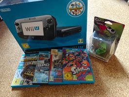 Nintendo Wii U Premium Pack Splatoon amiibo Spiele