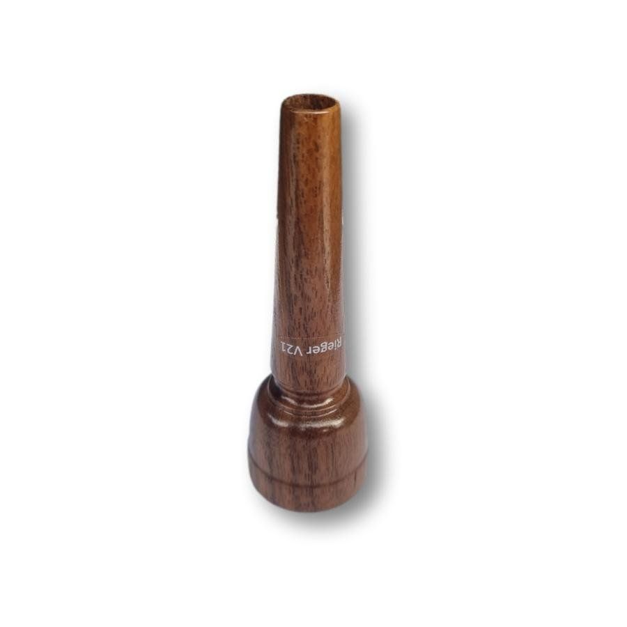 Strumenti musicali: Alphorn Mundstück Rieger  Walnuss V21 – Nuovo e nell'imballaggio originale da Weiz venduto da Alphorn-Rieger 1