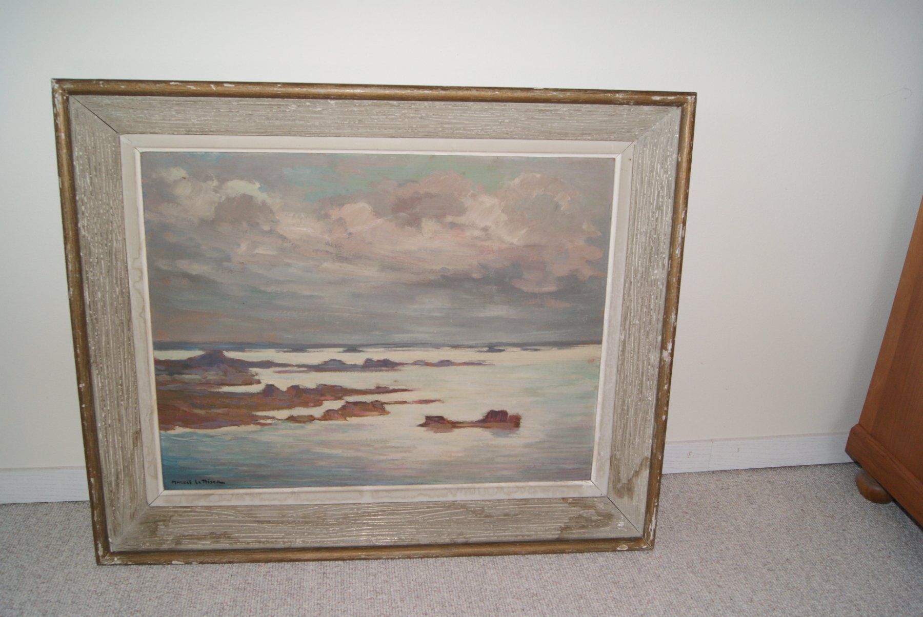 Dipinti: Landschaft Bretagne, Gemälde Marcel Le Toiser – Usato da Schafisheim venduto da ds.roth