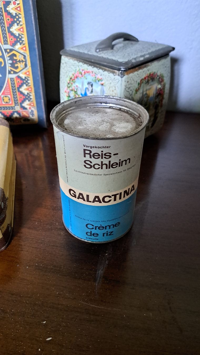 Barattoli: Blechdosen antik Sammlung  – Usato da Kölliken venduto da Upcycling-by-Mc-TAM 2