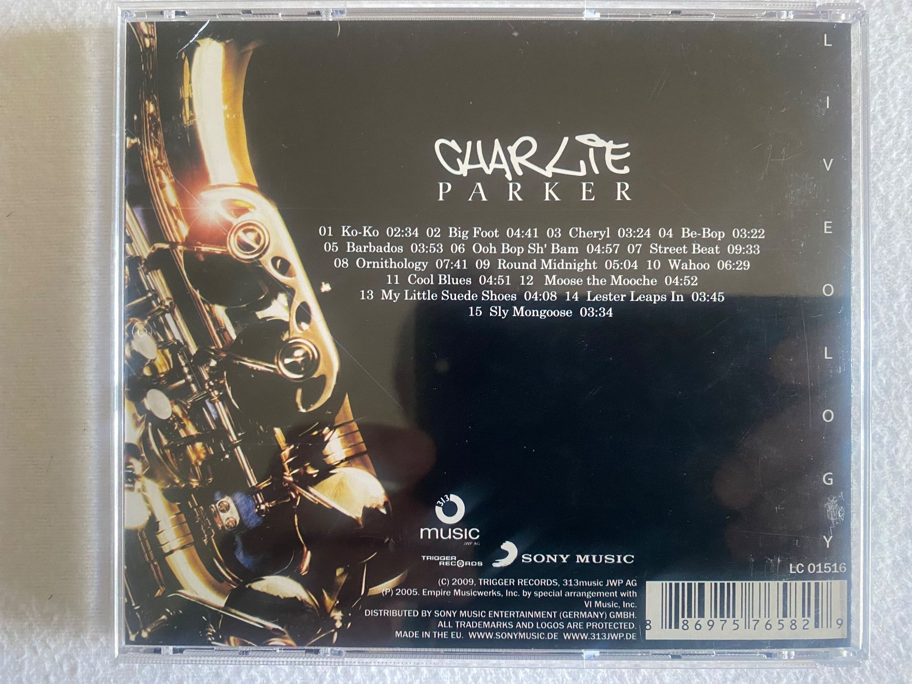 CD: Charlie Parker - Liveology – Nuovo (secondo la descrizione) da Duggingen venduto da Kisha010 2