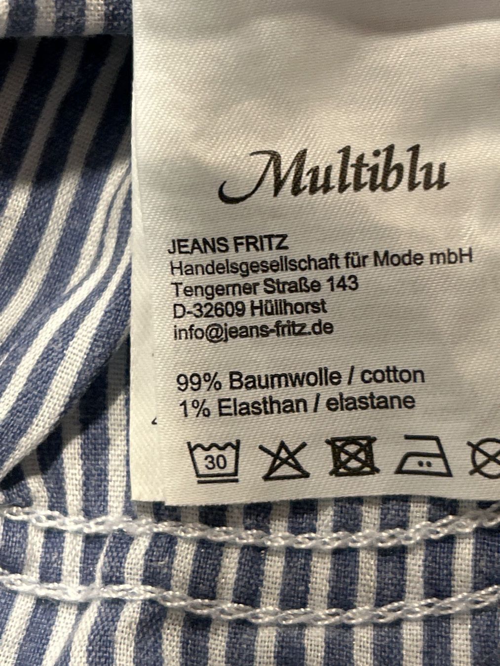 Jeans: Bermudas - Jeans  von Malibu  hellblau, Gr. 38, – Gebraucht aus Brunnen von Nala2929 8