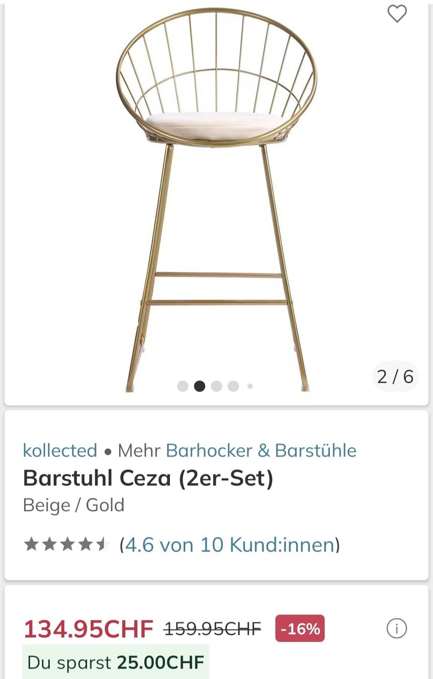 Tabourets: Barhocker – D'occasion à Buttisholz par Iris_ 1