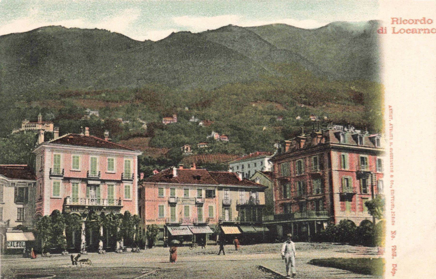 Ansichtskarten: Locarno – Gebraucht aus Biasca von Blenio71