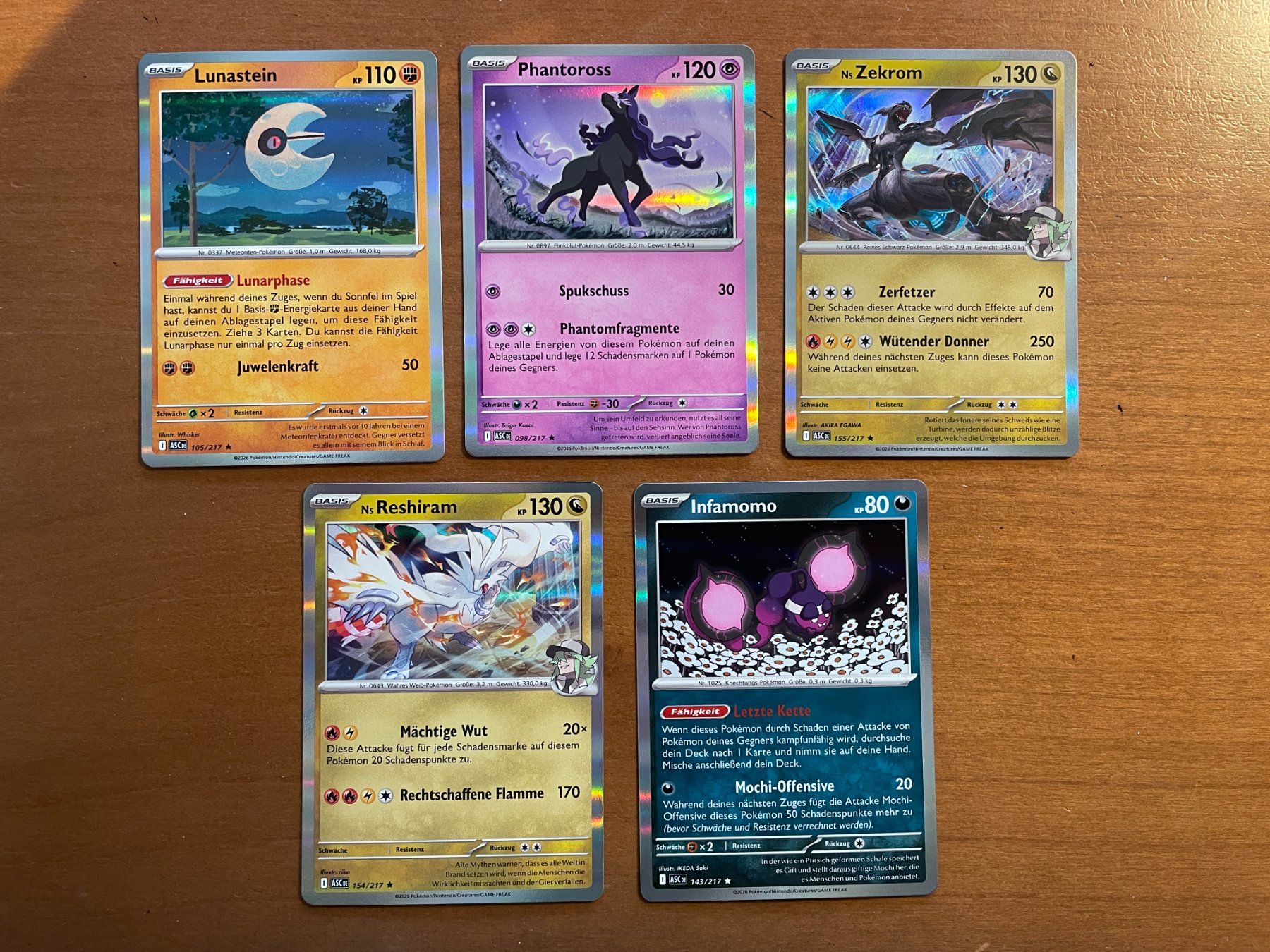 Pokémon Carte collezionabili: Pokemon Karten Set Holo (Versand gratis) – Nuovo (secondo la descrizione) da Chur venduto da Angerson