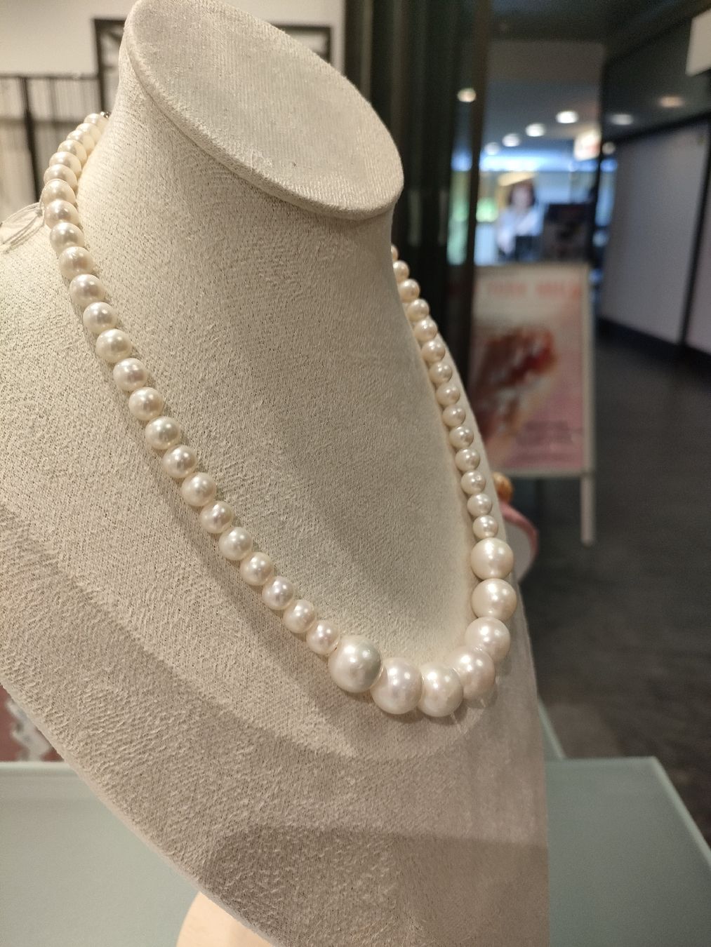 Catenine: Süsswasserperlen Kette AAA Qualität – Nuovo e nell'imballaggio originale da Bern venduto da Lidia.5 3