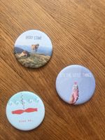 Magnetbutton mit drei Montiven