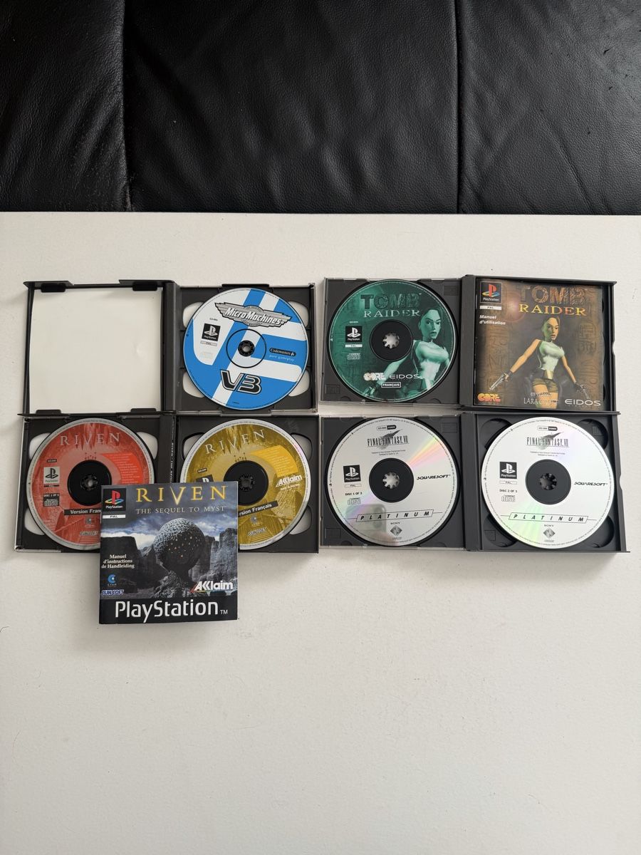 Spiele: Lot 4 jeux PlayStation 1 – Gebraucht aus Genève von sho_67qj 2
