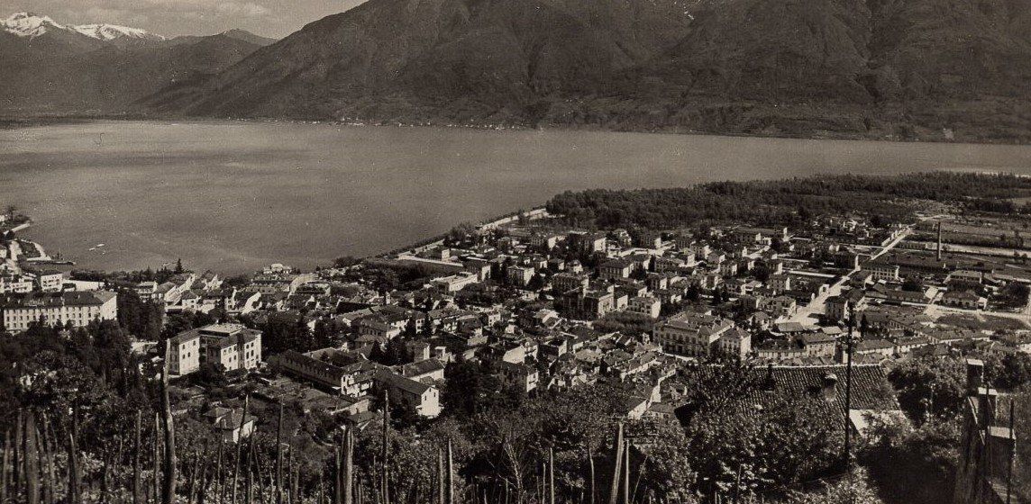 Ansichtskarten: Locarno  -  Panoramablick – Gebraucht aus Aarau von kufi44 1